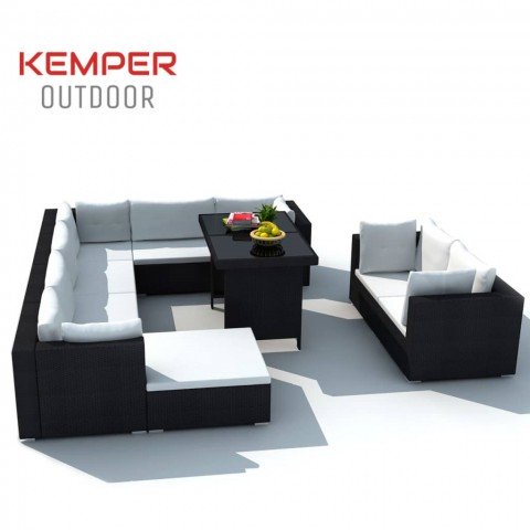 Luxe loungeset met kussens Kemper Outdoor