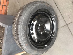 Nieuwe velg met band