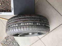 Nieuwe velg met band