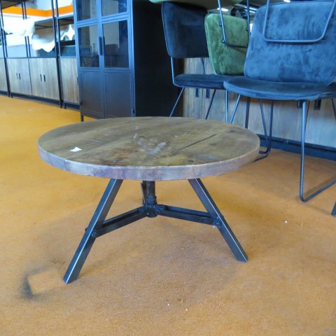 Salontafel mango industrieel  NR - 1204 Meubelmepper