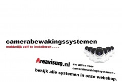      Analoog cameraset / compleet systeem met DVR en 4 bullet camera's