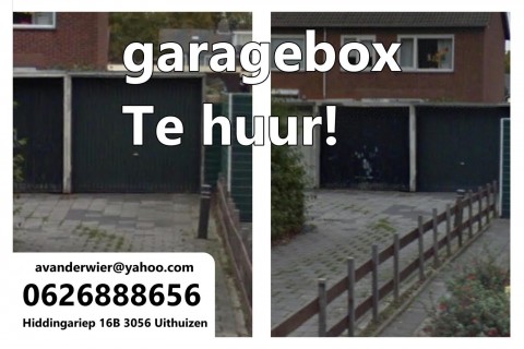 Te huur garagebox in Uithuizen