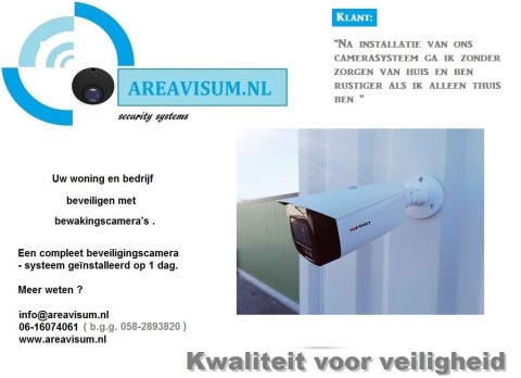 alarm en camerasystemen van areavisum nl   kwaliteit voor veiligheid