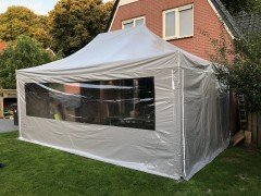 Te huur Easy up tent 4x6 6x8 6x12 Partytent feesttent