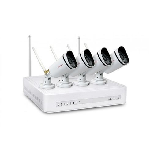 720P WiFi NVR Security System Foscam FN3104W B4