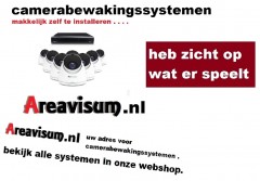 Camerabewaking set 5 x Bullet camera 4MP 2K HD Analoog 