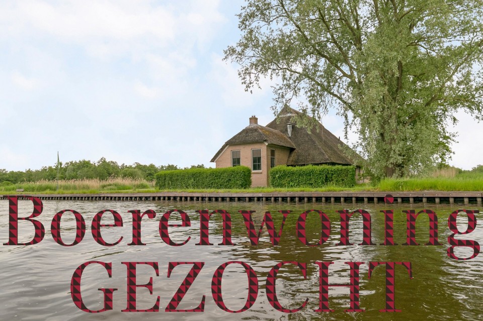 Boerenwoning in de rustige natuur gezocht