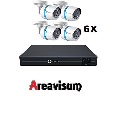      Ezviz / IP set compleet met 8 kanaals NVR en 6 bullet camera's ( 