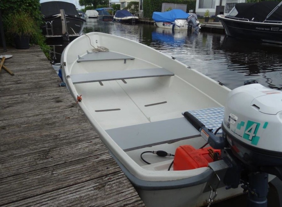 Terhi motorboot met Yamaha F4 buitenboordmotor