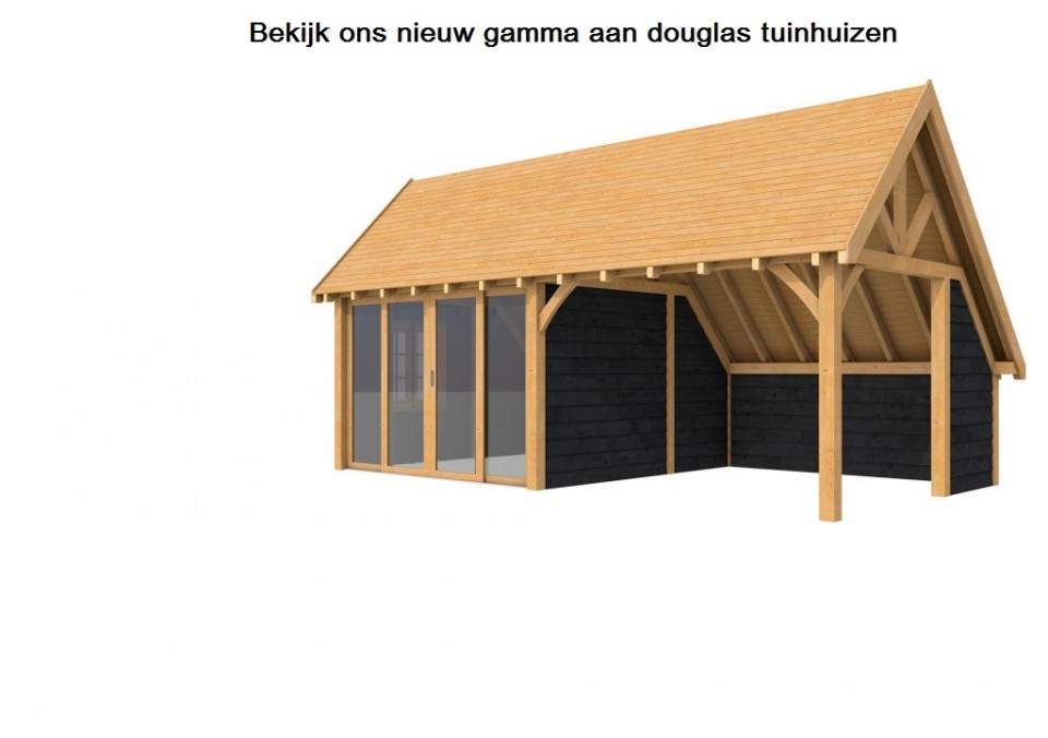 Tuinhuis douglas Herent PRESTIGE: 700 x 400 cm