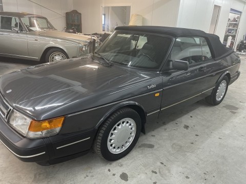 Hele mooie Saab 900 Classice Cabrio Turbo Automaat