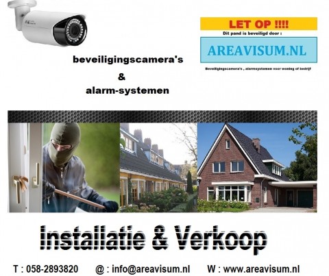 Beveiligingscameras inclusief alarm opties   installatie en verkoop