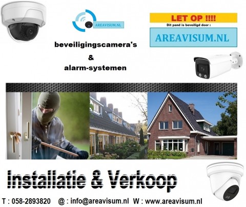 Beveiligingscameras en alarm opties installatie en verkoop