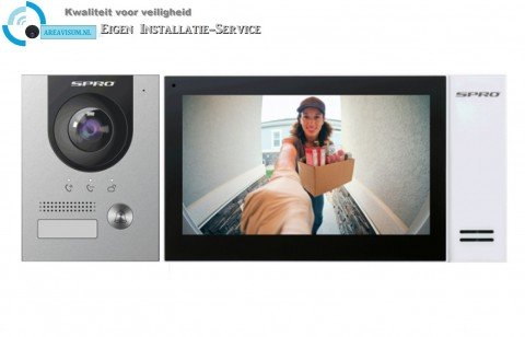 S-PRO videodeur-intercom instap