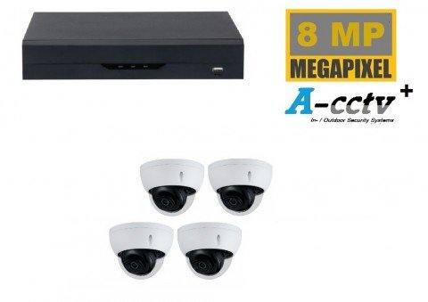 a-cctv plus 2TB met 4 x 8MP Ultra