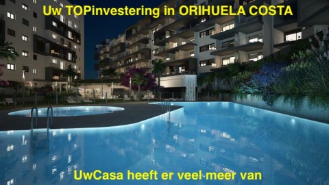 Uw nieuwe Appartement in ORIHUELA bij zee met parking