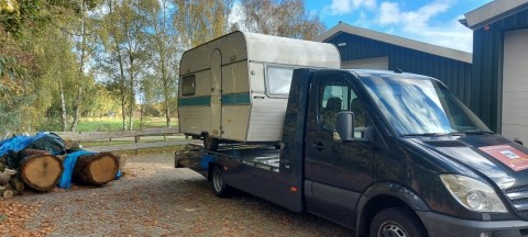 Gratis afvoer van uw oude - sloop caravan door Caravansloperij Brabant