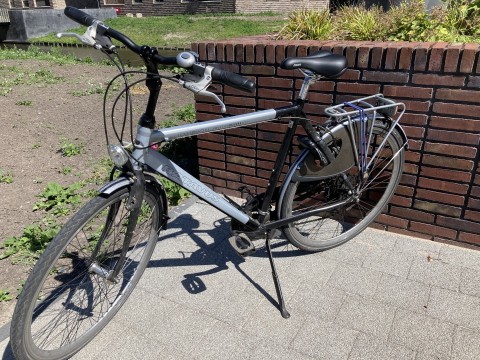 Herenfiets goed onderhouden