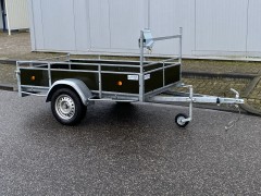 NIEUWSTAAT  Powertrailer aanhanger gegalvaniseerde aanhangwagen enkela