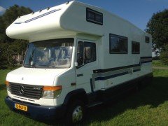 Te koop zeer nette mercedes 609 camper