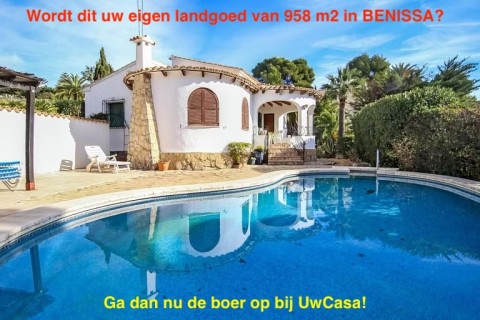 Uw eigen Villa in BENISSA op mooi landgoed bij Golfbaan en met