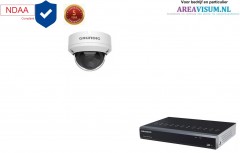 Grundig 1 x 8MP dome camera met ingebouwde microfoon