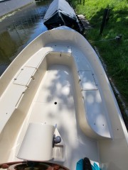 Te koop Liberty sloep 455 met 9 9pk Suzuki 4 stroke