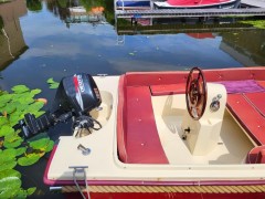 Te koop Liberty sloep 455 met 9 9pk Suzuki 4 stroke