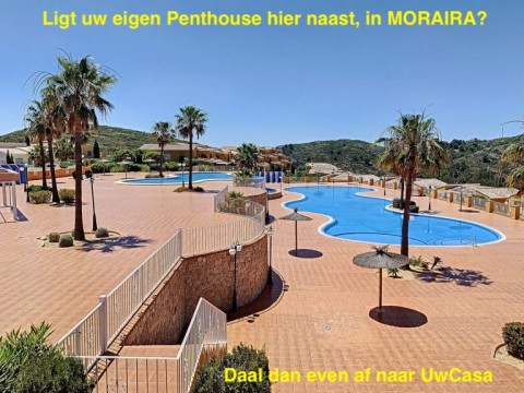 Uw eigen Penthouse in MORAIRA bij zee en met