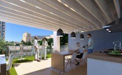 Uw eigen nieuwe Appartement in CALPE aan zee met parking en