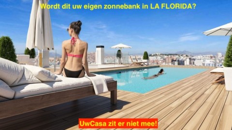 Uw Appartement in LA FLORIDA aan zee met parking en