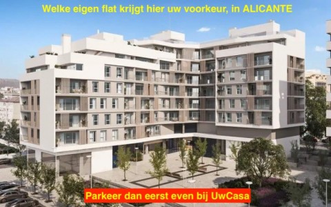 Uw nieuwe Appartement in ALICANTE met parking en