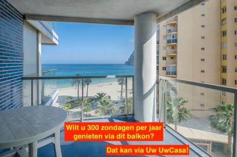 Uw eigen Appartement in CALPE met parking en