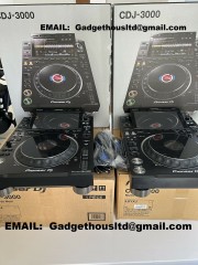 Pioneer DJ CDJ-3000-W - Pioneer DJM-A9 DJ Mixer -  Pioneer DJM-V10-LF