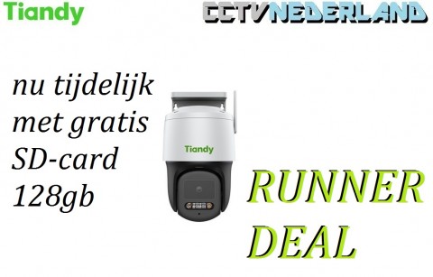 Runner deal PT camera Tiandy