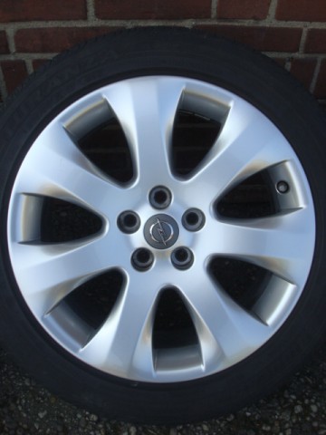 17 Inch Originele OPEL OPC Velgen en Banden Steek5x105