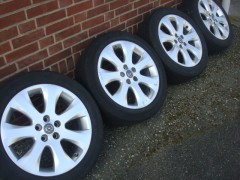 17 Inch Originele OPEL OPC Velgen en Banden Steek5x105