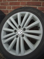 17’’Inch Originele VW R32 Velgen en Banden Hankook 5x112