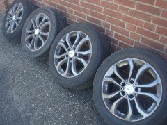 17’’Inch Originele Mercedes Avantgarde Velgen en banden Goodyear 5