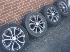 17’’Inch Originele Mercedes Avantgarde Velgen en banden Goodyear 5