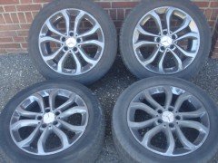 17’’Inch Originele Mercedes Avantgarde Velgen en banden Goodyear 5