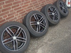 17’’Inch S5 Black Velgen en Banden Verdestein 5x112