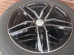 17’’Inch S5 Black Velgen en Banden Verdestein 5x112