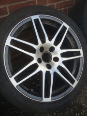 18’’Inch Audi rs4 Blechk Velgen en banden 5x112