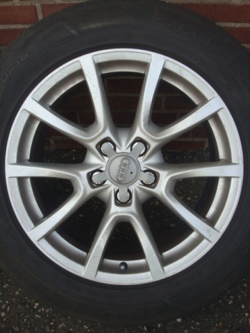 18’’Inch Originele Audi Y-Spoke Velgen en banden 5x112