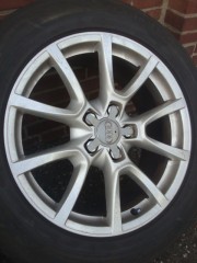 18’’Inch Originele Audi Y-Spoke Velgen en banden 5x112