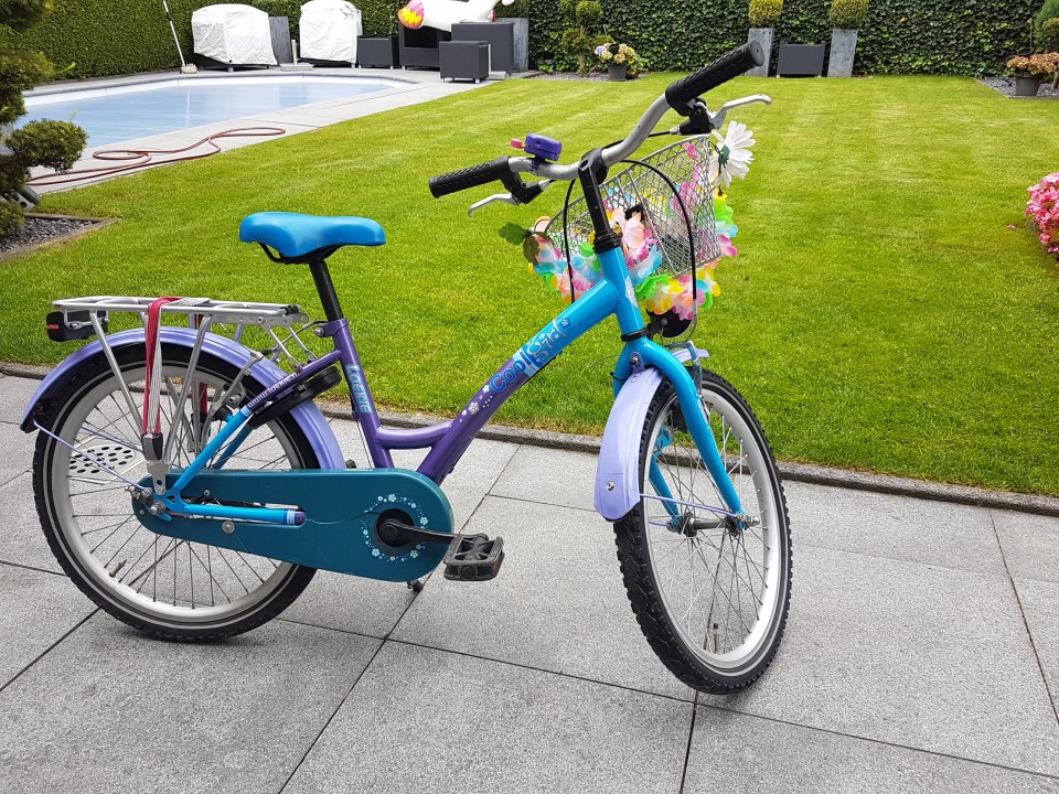 Kinderfiets Loeki 20 inch wielen in zeer goede staat, geheel compleet