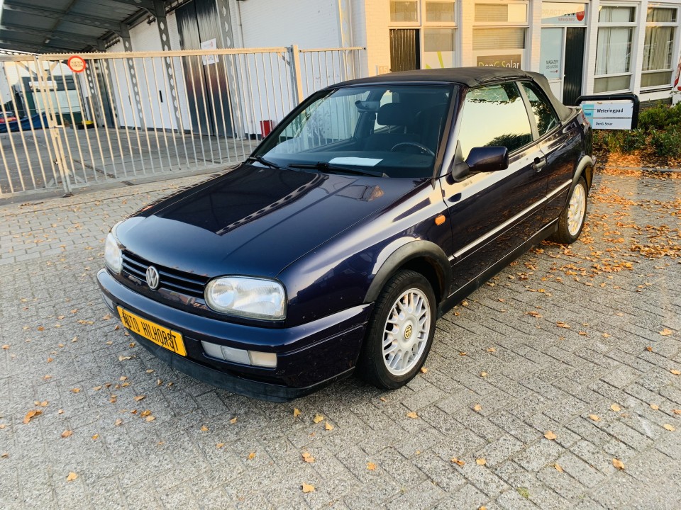 Vw golf cabrio    Autohilhorst in   verkoop Soest 06-53154478