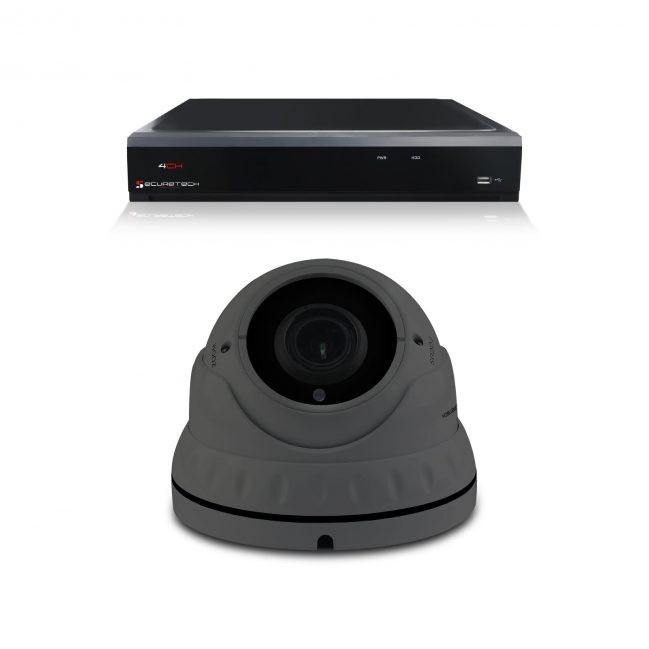 de beste beveiligingscamera set met 1 Dome camera – 4MP 2K HD 