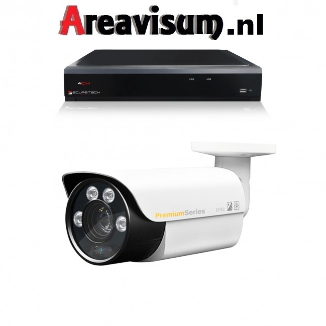 de beste analoog beveiligingscamera set 1 x Bullet camera 4MP 2K HD 